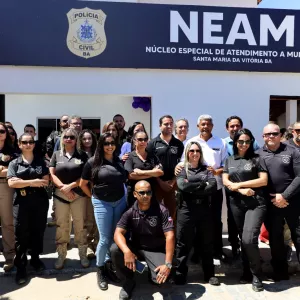 *Atendimento às mulheres vítimas de violência é ampliado no Oeste com inauguração do Neam, em Santa Maria da Vitória*
