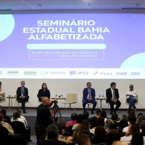 Seminário Estadual Bahia Alfabetizada mobiliza 348 municípios e fortalece pacto pela aprendizagem na idade certa