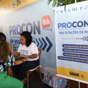 Estação Rodoviária do Metrô recebe mutirão itinerante do Procon-BA