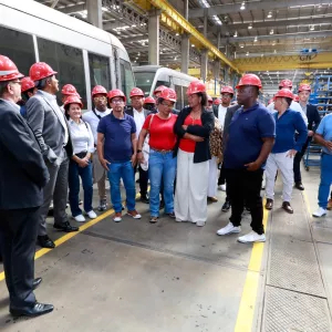 Obra do VLT do Subúrbio garante participação popular e geração de oportunidades para as comunidades locais