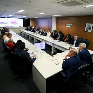 Reunião com prefeito de Irará