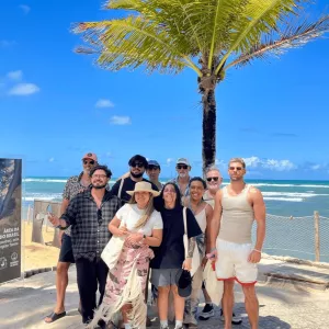 Jornalistas estrangeiros especialistas em turismo LGBT+ conhecem atrativos da Bahia
