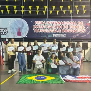 Projetos de estudantes da rede estadual são premiados em primeiro lugar em feira científica na Colômbia