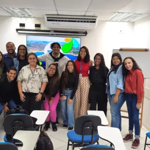 Estagiários da Secom visitam e conhecem o trabalho da Embasa e aprendem sobre os desafios da comunicação pública