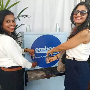 Hidratação na Flica: visitantes contam com água potável e gratuita da Embasa