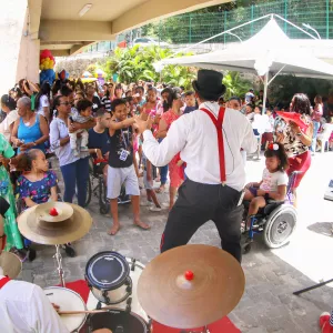 Alegria e cuidado marcam festa do Dia das Crianças no Cepred