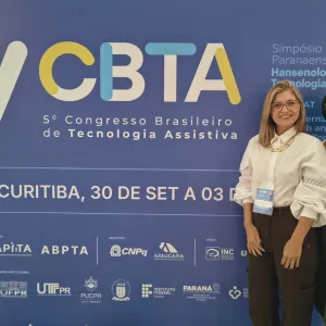 Estudante da rede estadual de Salvador apresenta projetos de acessibilidade e inclusão durante congresso, em Curitiba