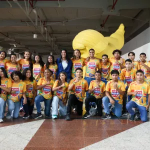 Último bloco de estudantes atletas viaja para competir nos Jogos Escolares Brasileiros (JEBs)