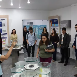 Delegações do Chile e do Peru participam de intercâmbio técnico no Museu Geológico da Bahia