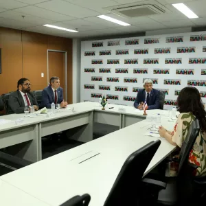 Em encontro com secretário nacional da Segurança Pública, governador reafirma compromisso com o fortalecimento da segurança de baianos e baianas