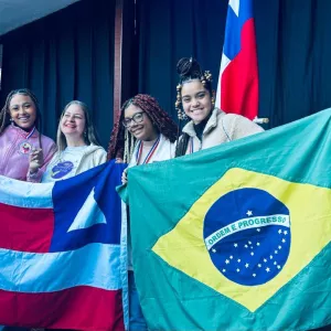 Estudantes da rede estadual são premiados no Mundial de Ciências e Tecnologias, no Chile