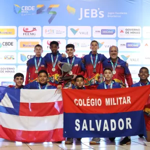 Terceiro bloco de estudantes-atletas viaja neste domingo (19) para disputar os Jogos Escolares Brasileiros, em Uberlândia-MG