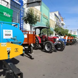 Agricultura familiar de Riachão do Jacuípe e Conceição do Coité recebe reforço do Governo do Estado