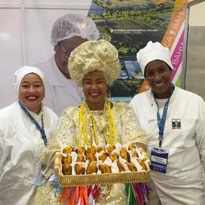 Estande da Bahia Pesca confere toque de baianidade à Fenacam