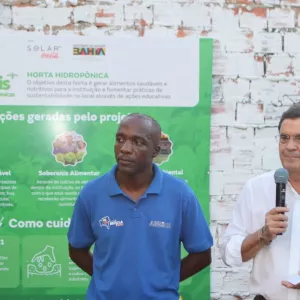 Parceria entre o Governo da Bahia e a Solar Coca-Cola entrega primeira horta sustentável em Feira de Santana