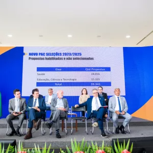 Bahia terá mais de R$ 3 bilhões do PAC para investir em 293 obras nas áreas de educação, saúde e saneamento em 2026