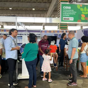 CERB na Fenagro 2025: Tecnologia e Inovação Impulsionam Saneamento Rural no estande com experiência imersiva através da realidade virtual.
