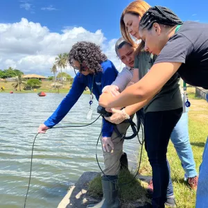 Inema promove capacitação técnica com novos equipamentos de monitoramento hídrico