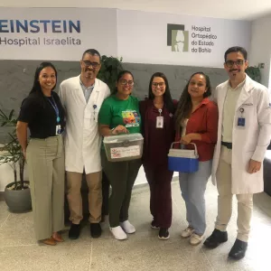 Primeira captação de órgãos no Hospital Ortopédico do Estado da Bahia beneficia dois pacientes à espera de transplante