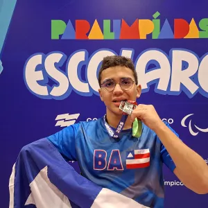 Jovem atleta de Licínio de Almeida representa a Bahia em projeto paralímpico nacional do CPB