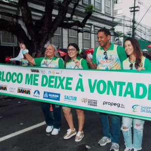 Bloco Me deixe à vontade. 