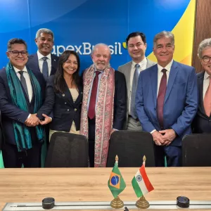 Com Lula, governador Jerônimo Rodrigues participa da abertura do Escritório ApexBrasil na Índia