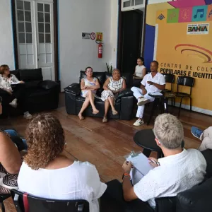 Secretaria de Cultura do Estado realiza  escuta com comerciantes antes de iniciar reforma no Largo Pedro Archanjo