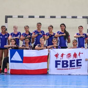 Colégio estadual de Juazeiro conquista medalha de bronze nos Jogos Escolares Brasileiros de Handebol