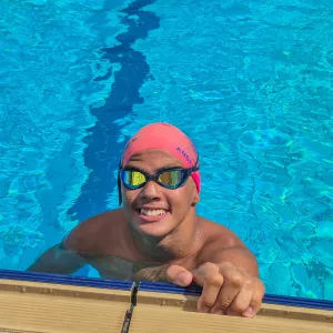 Promessa baiana de águas abertas, jovem de 12 anos disputa Brasileiro de olho na vaga de competição internacional