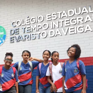 Colégio Estadual de Tempo Integral (CETI) Evaristo da Veiga.