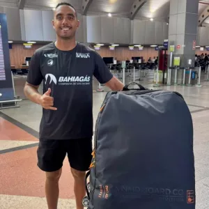 Baiano top 5 do mundo disputa primeira etapa do Circuito Brasileiro de Bodyboarding no Ceará