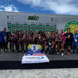 Futebol feminino baiano é campeão do JUBs Fut 2026 e garante vaga em competição internacional