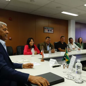 Durante reunião em Salvador, Jerônimo Rodrigues fortalece saúde e infraestrutura de Canarana
