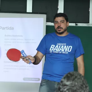 Curso de Arbitragem e Reciclagem de Tênis de Mesa na Bahia acontece neste sábado (18), com inscrições abertas