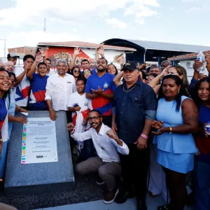 Escola de tempo integral modernizada reforça educação e marca entregas do Estado em Nordestina