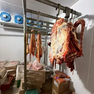 Adab apreende mais de 1 tonelada de carne irregular em Candiba e  Palmas de Monte Alto