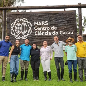 Seagri visita Centro de Ciência do Cacau da Mars em Barro Preto