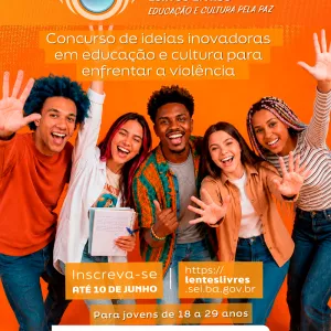 Concurso Lentes Livres mobiliza jovens de 21 municípios baianos pela cultura de paz