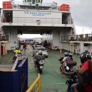 Sistema Ferry-Boat prevê mais de 104 mil passageiros durante operação especial de Corpus Christi