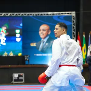 Lúcio Silva disputa etapa do Open Nacional de Karatê na Paraíba com apoio do Governo do Estado