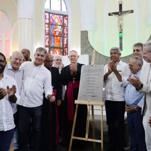 Governo do Estado entrega obra de restauração da fachada do Santuário Senhor dos Passos