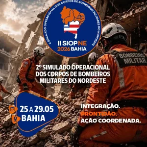 Bahia vai sediar 2º Simulado Operacional dos Corpos de Bombeiros Militares do Nordeste com simulação de 24 horas ininterruptas