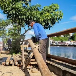 Conder avança nas obras de requalificação da Orla de Valença