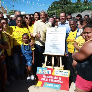 Obras do Canal Mangabeira leva fim dos alagamentos, mais lazer e qualidade de vida para moradores do Bairro da Paz e Itapuã