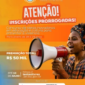 Concurso Lentes Livres tem inscrições prorrogadas até 10 de julho