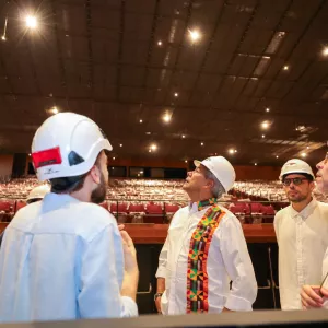 Jerônimo Rodrigues visita obra do Teatro Castro Alves, que reabre ao público em 1º de julho
