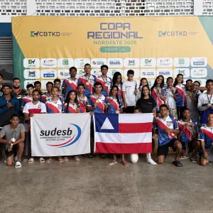 Entre ouros, pratas e bronzes: Bahia fecha Regional Nordeste de Taekwondo com 35 medalhas