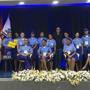 Colégio da Polícia Militar de Ilhéus fortalece protagonismo estudantil em seminário de Ciências