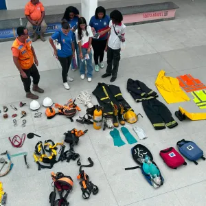 Estudantes da rede estadual fortalecem cultura da prevenção durante SIPAT em Lauro de Freitas