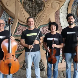 Concerto gratuito da Camerata Quarteto Novo 